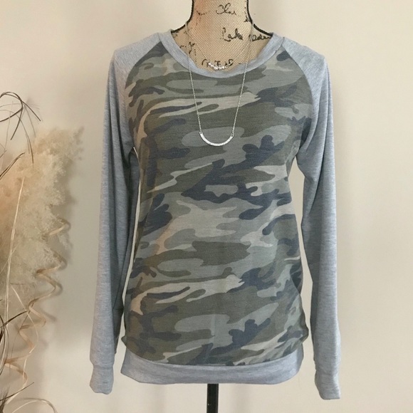 Camo French terry sweatshirt 🇺🇸 - Picture 6 of 8